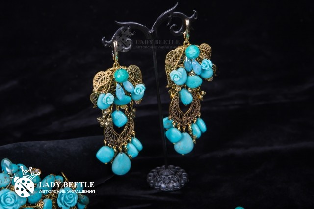 Серьги "Sabia"